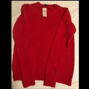 Red Ann Taylor Classic Sweater